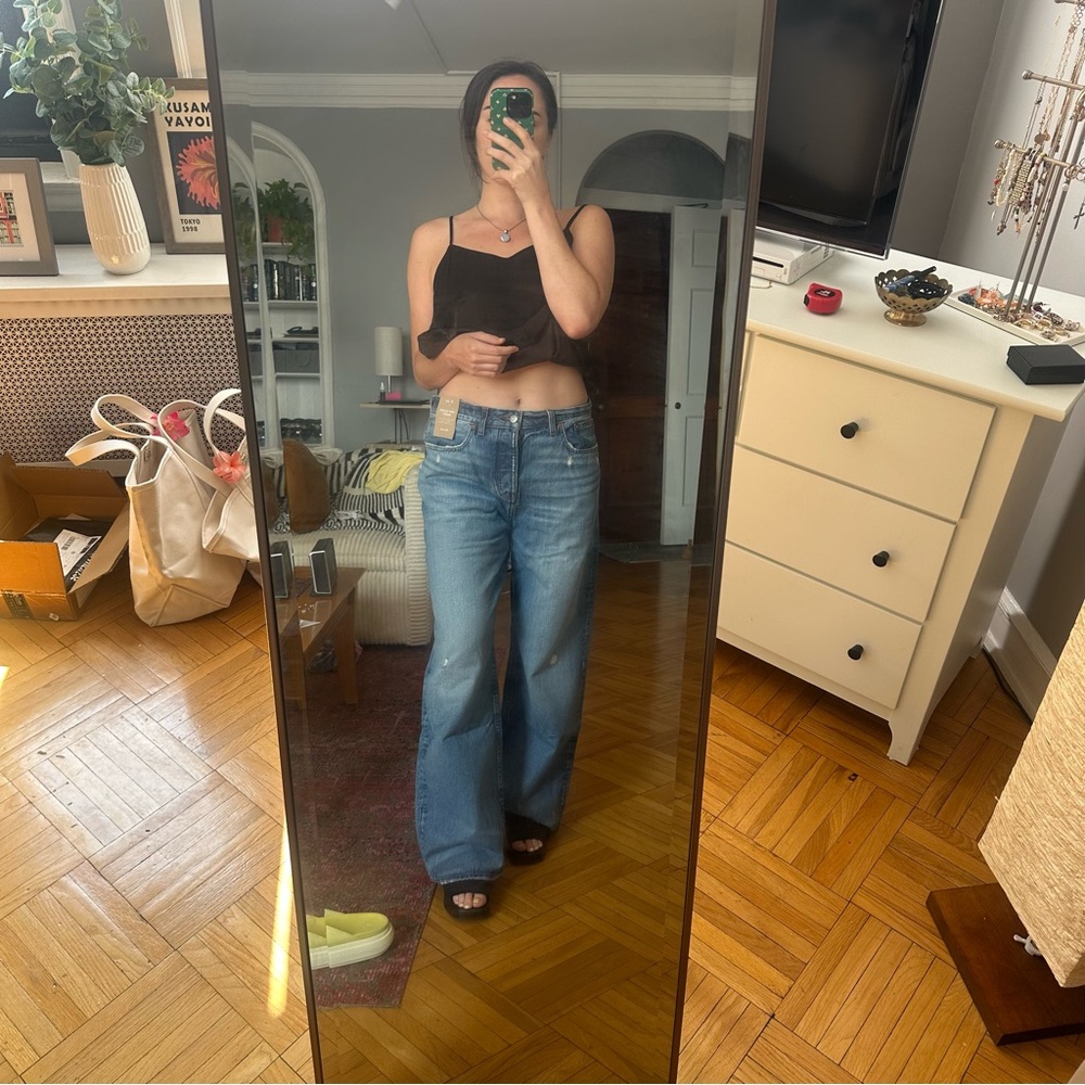 Madewell Low Slung Baggy Jeans - Picture 4 of 9